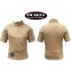 Swarna Tactical Short Sleeve Comat Shirt - COYOTE